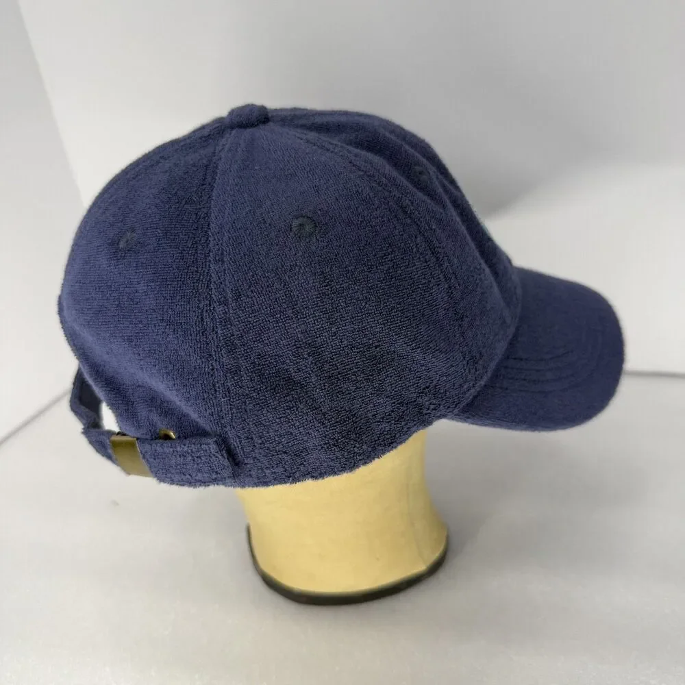 Anthropologie Hat Strapback Hamptons Regatta Yachting Club Terry Cloth Beach